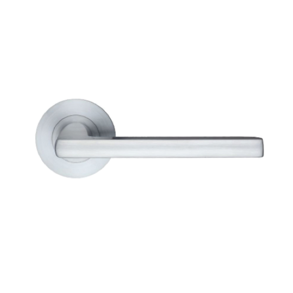 SIGNATURE HARDWARE PROJECT RANGE MILAN LEVER ON ROUND ROSE - SERIES