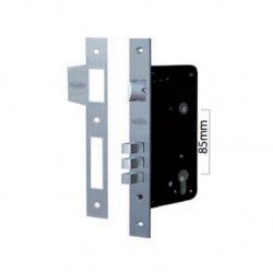 AUSTYLE EURO CYLINDER MORTICE LOCK LONG BODY SC