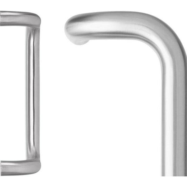 LOCKWOOD 231 ENTRANCE HANDLES WITH 300MM CENTRES - Satin Stainless Steel