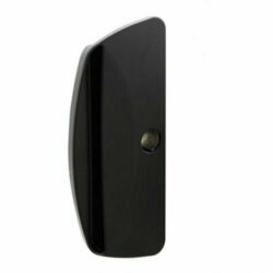 LOCKWOOD ONYX FLAT OUTER PULL WITH CYLINDER HOLE - Black
