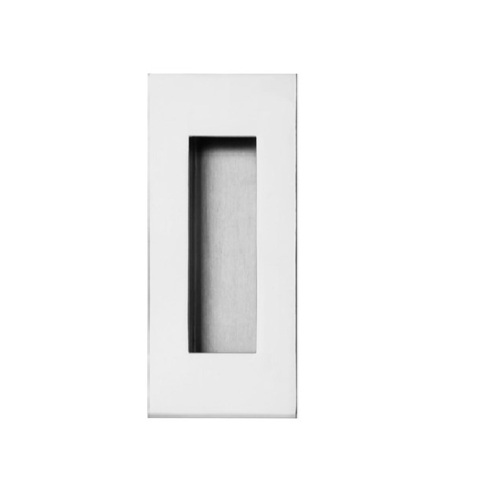 LOCKWOOD FP2 FLUSH PULL POLISHED STAINLESS 120X50MM - Polished ...